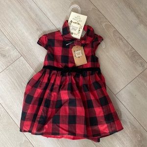 NWT Baby Girl Plaid Dress
